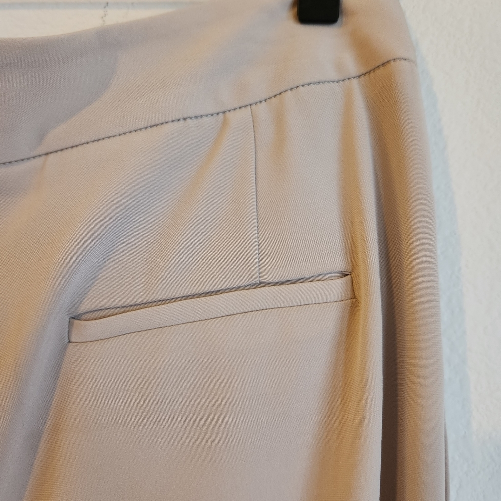 Co Cream Wide Leg High Rise Pants - Picture 3 of 6